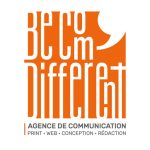 Logo d'agence web BE COM DIFFERENT